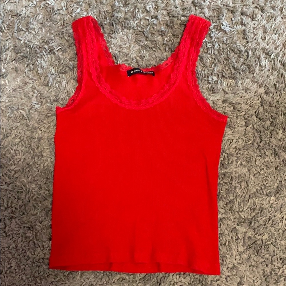 Cropped brandy tank